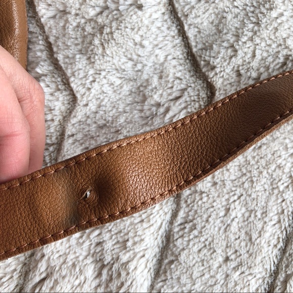 ASOS Premium Leather Bag with Leopard Print Trim - Picture 7 of 8